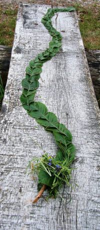 LandART Blattschlange